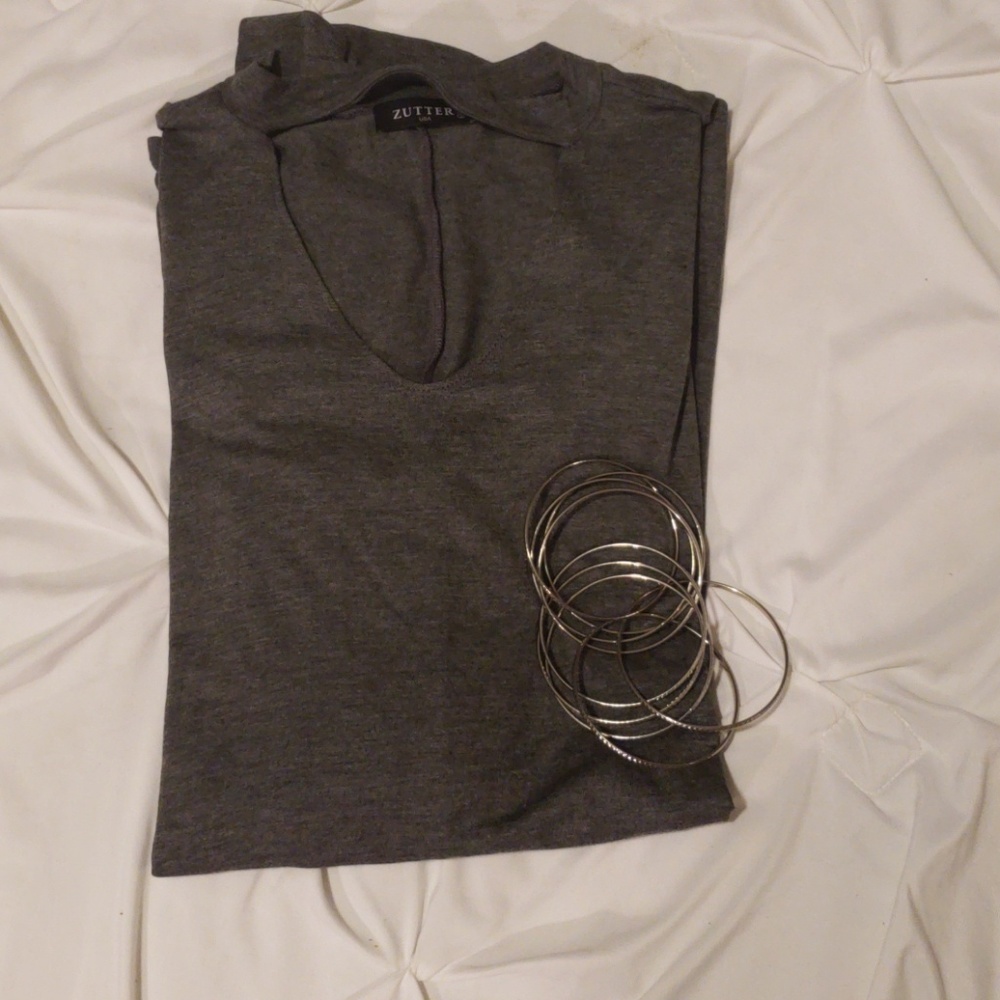 SALE⚡Only 2 LEFT *Super Cute Choker Tunic top USA - Picture 2 of 4